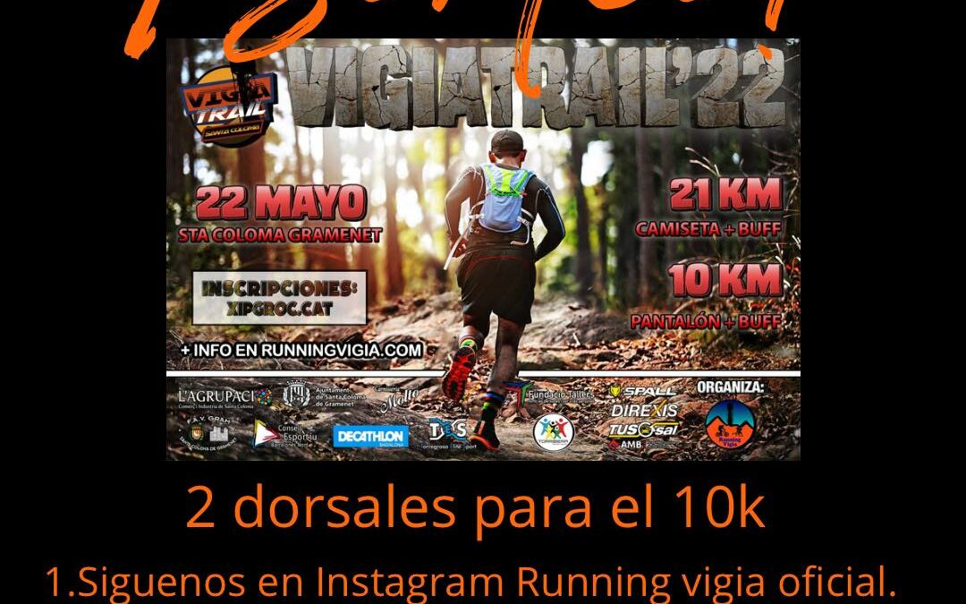Sorteazo Vigía Trail Instagram!